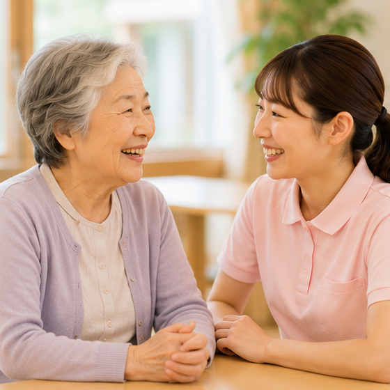 一人ひとりに寄り添うケア